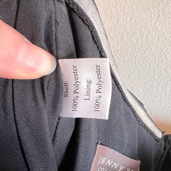 Jenny Yoo Aidan Convertible Strapless Chiffon Gown Size 4 - Picture 8 of 8